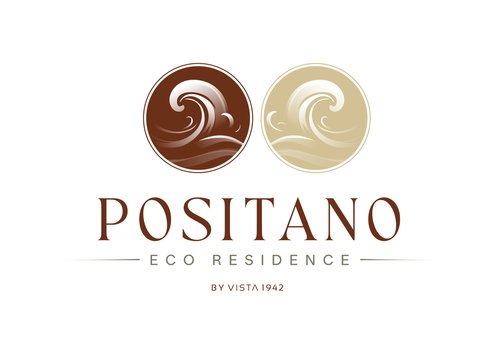 Vista da logo do condomínio Positano eco residence